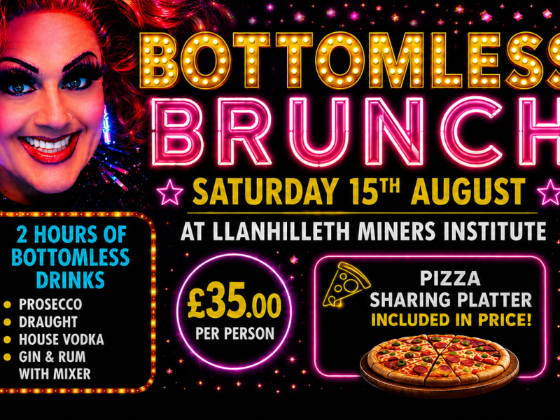 Bottomless Brunch with International Drag Queen - Tina Sparkle 