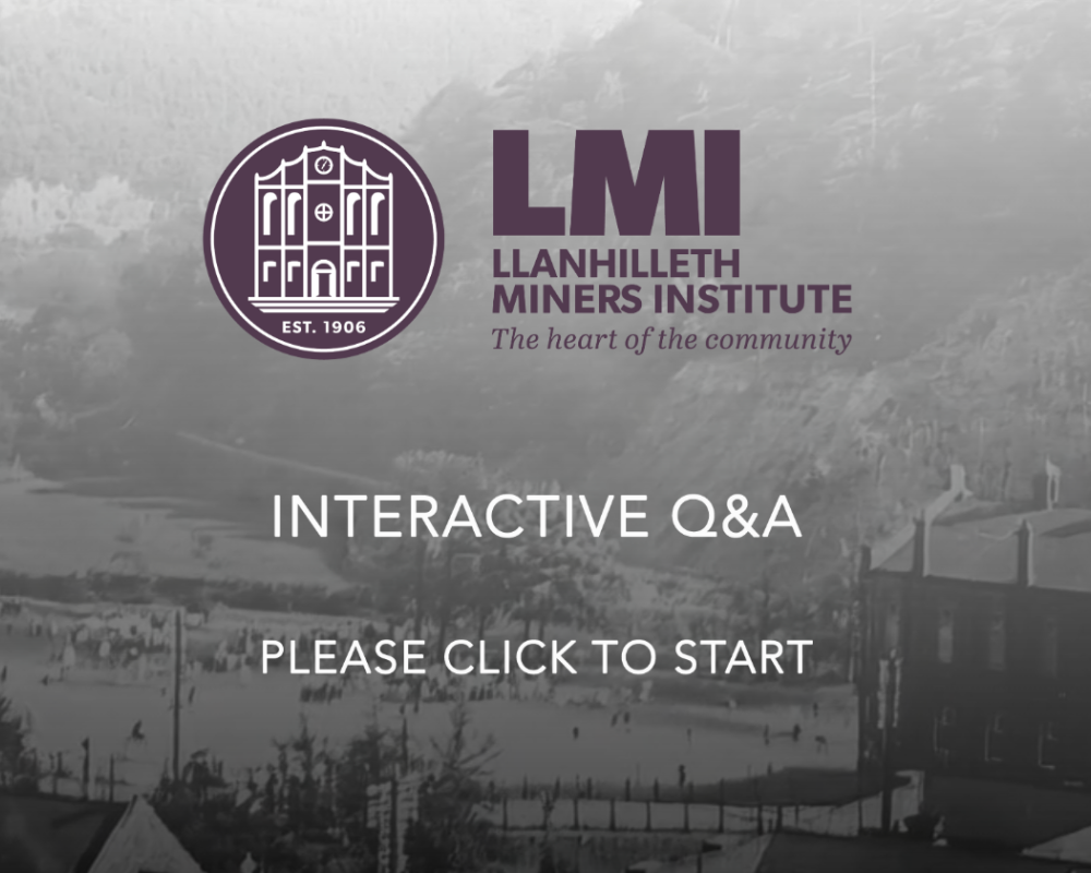 From Past to Present: Interactive Tour Celebrates 120 Years of Llanhilleth Miners Institute